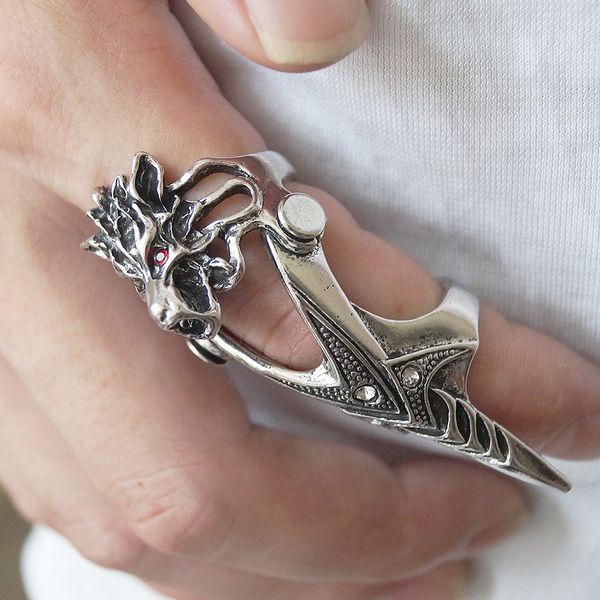 european and american explosions men's faucets flexible ring retro ladies alloy ring hip-hop cool ring, Golden;silver
european and american explosions men's faucets flexible ring retro ladies alloy ring hip-hop cool ring, Golden;silver