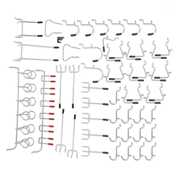hooks & rails 52 pcs metal pegboard hangers 23cm tool for hanging garage organization storage work shop display, silver1
hooks & rails 52 pcs metal pegboard hangers 23cm tool for hanging garage organization storage work shop display, silver1