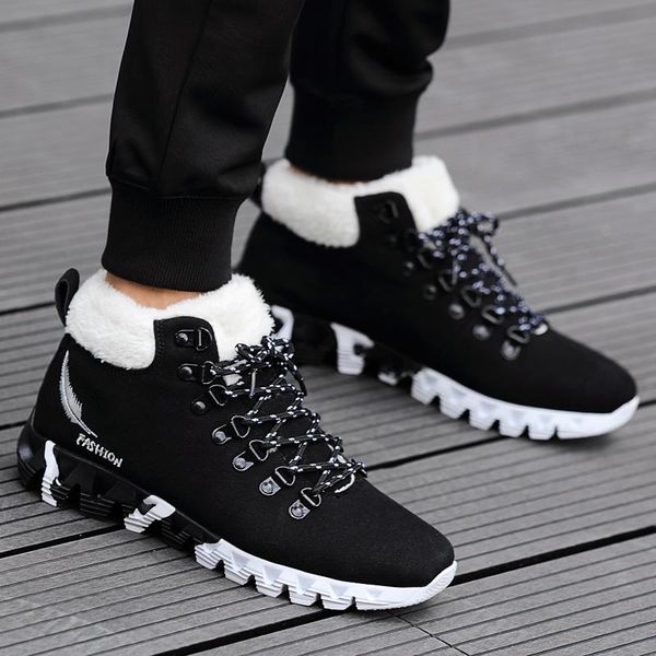 2020 моды ботильоны мужчина snow boots открытого зимних кроссовки покрытие keep warm botas узелок мужчина повседневная обувь zapatos hombre, Black
2020 моды ботильоны мужчина snow boots открытого зимних кроссовки покрытие keep warm botas узелок мужчина повседневная обувь zapatos hombre, Black