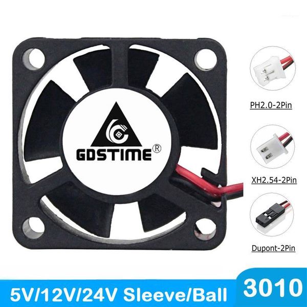 fans & coolings 2pcs gdstime dc 5v 12v 24v 3cm 30mm 30x30x10mm dual ball bearing cooling fan 30mmx10mm 3010 mini 3d printer brushless cooler
fans & coolings 2pcs gdstime dc 5v 12v 24v 3cm 30mm 30x30x10mm dual ball bearing cooling fan 30mmx10mm 3010 mini 3d printer brushless cooler
