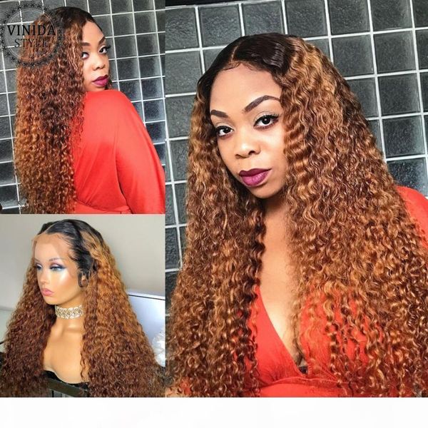 vinida style ombre curly t-part lace front human hair wigs scalp closure wigs with baby hair 150% density non-remy, Black;brown
vinida style ombre curly t-part lace front human hair wigs scalp closure wigs with baby hair 150% density non-remy, Black;brown