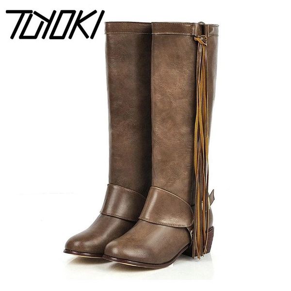 tuyoki plus size 34-48 ladies knee high boots winter tassels zipper fashion classics shoes woman retro long boots footwear, Black
tuyoki plus size 34-48 ladies knee high boots winter tassels zipper fashion classics shoes woman retro long boots footwear, Black