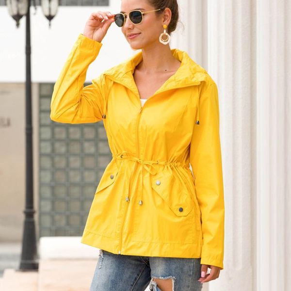 women waterproof jacket hooded raincoat outdoor jacket wind long rain coat women outdoor climbing motorcycle windbreaker1, Tan;black
women waterproof jacket hooded raincoat outdoor jacket wind long rain coat women outdoor climbing motorcycle windbreaker1, Tan;black