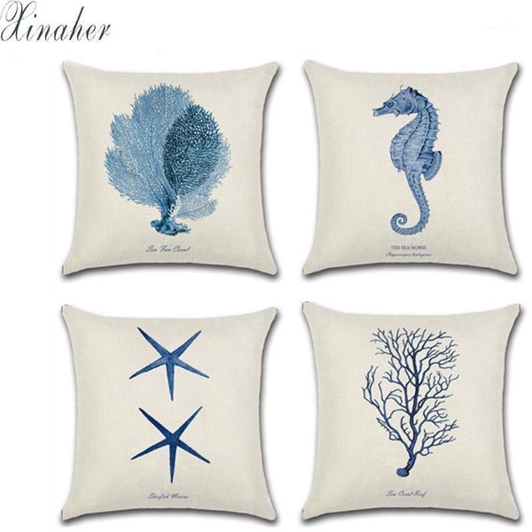 cushion/decorative pillow mediterranean style cushion cover marine ocean sea starfish coral pillowcase linen cotton throw 45x45cm home decor
cushion/decorative pillow mediterranean style cushion cover marine ocean sea starfish coral pillowcase linen cotton throw 45x45cm home decor