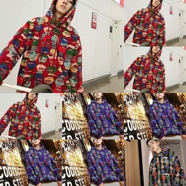 rzdew spring and autumn ins handsome t men's hooded trendy korean style autumn sweatersweater sweater loose les upper clothes coat bran, Black
rzdew spring and autumn ins handsome t men's hooded trendy korean style autumn sweatersweater sweater loose les upper clothes coat bran, Black
