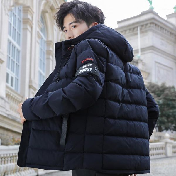 men's down & parkas 2021 fashion hooded windbreaker winter parka coat men streetwear thicken warm casual jackets1, Black
men's down & parkas 2021 fashion hooded windbreaker winter parka coat men streetwear thicken warm casual jackets1, Black