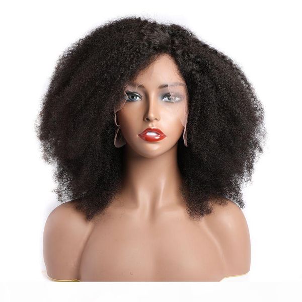 kinky curly human hair wigs with baby hair bleached knots brazilian virgin 13x4 kinky curly lace front wig pre plucked 150 density, Black;brown
kinky curly human hair wigs with baby hair bleached knots brazilian virgin 13x4 kinky curly lace front wig pre plucked 150 density, Black;brown