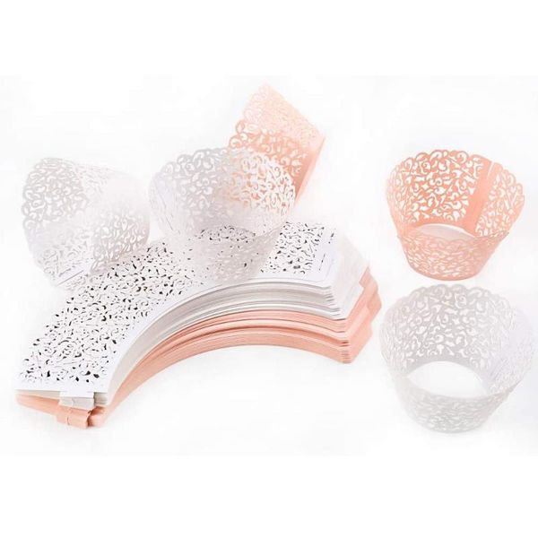 50pcs laser cut cupcake wrappers decorations pink white wrap cupcake picks ers party wedding birthday gift box boys girls
50pcs laser cut cupcake wrappers decorations pink white wrap cupcake picks ers party wedding birthday gift box boys girls