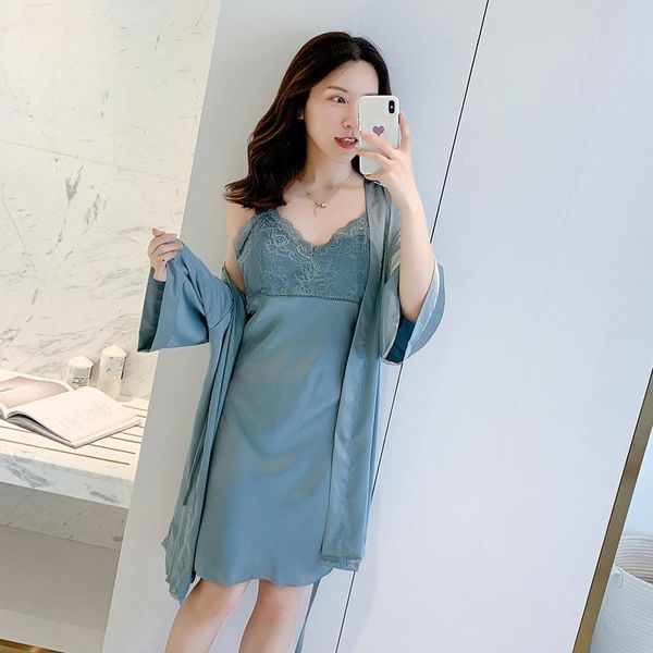 women's sleepwear women pajamas style v-neck chiffon female summer two-piece suit suspender nightdress loose skirt nightgown, Black;red
women's sleepwear women pajamas style v-neck chiffon female summer two-piece suit suspender nightdress loose skirt nightgown, Black;red