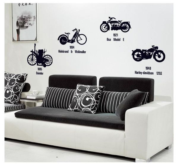 1 pc big classic vintage car stickers car bicycle on the wall personality living room wall black background
1 pc big classic vintage car stickers car bicycle on the wall personality living room wall black background