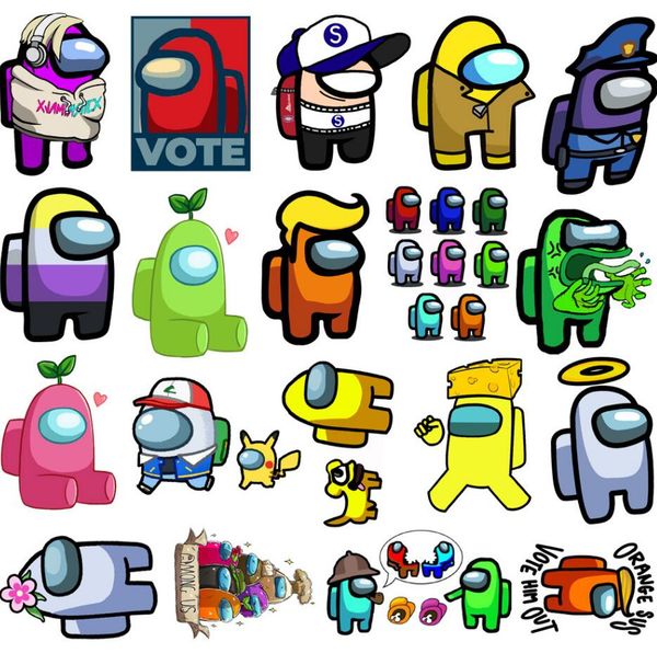 100pcs/bag stickers skateboard graffiti stickers among us anime lappad bicycle motorcycle luggage helmet pvc guitar fridge decal cz1230c
100pcs/bag stickers skateboard graffiti stickers among us anime lappad bicycle motorcycle luggage helmet pvc guitar fridge decal cz1230c
