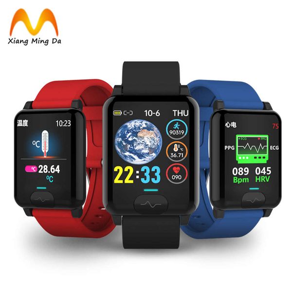 new e04s smart bracelet body temperature heart rate prsure blood oxygen rpiration + ppg ecg ip68 waterproof
new e04s smart bracelet body temperature heart rate prsure blood oxygen rpiration + ppg ecg ip68 waterproof