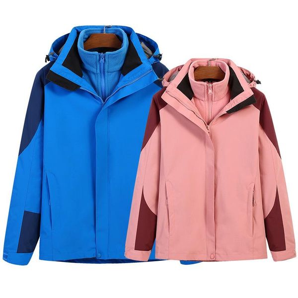 outdoor jackets&hoodies 3 in 1 rain waterproof hiking softshell jackets men women windbreaker camping coat tactical hunting climbing clothes, Blue;black
outdoor jackets&hoodies 3 in 1 rain waterproof hiking softshell jackets men women windbreaker camping coat tactical hunting climbing clothes, Blue;black
