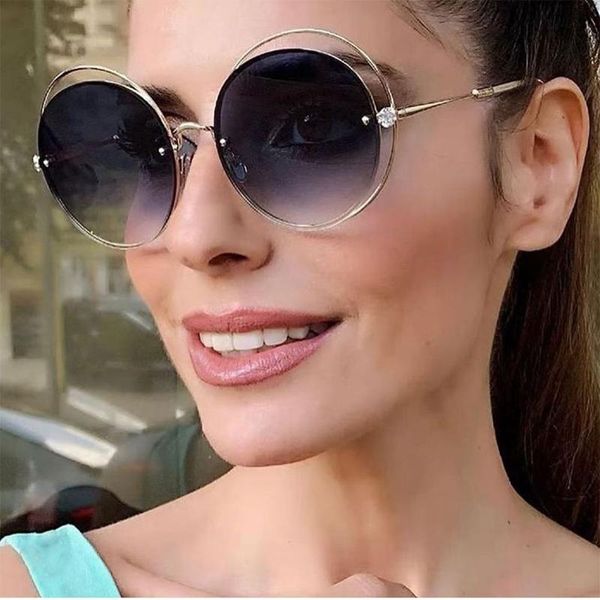 sunglasses luxury diamond round women fashion unique hollow frame sun glasses brand designer vintage shades, White;black
sunglasses luxury diamond round women fashion unique hollow frame sun glasses brand designer vintage shades, White;black