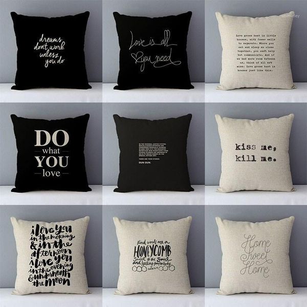 quality home decorative pillow cover 45x45cm cotton linen couch cushion cover, do what you love printed creative phrase dd1131
quality home decorative pillow cover 45x45cm cotton linen couch cushion cover, do what you love printed creative phrase dd1131