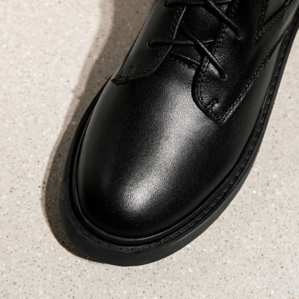 2021 new round toe lace up casual ankle square heel autumn winter women shoes quality cow leather short boots size 34-41 fshx, Black
2021 new round toe lace up casual ankle square heel autumn winter women shoes quality cow leather short boots size 34-41 fshx, Black
