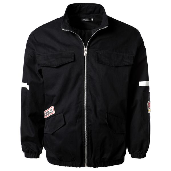 2021 new jacket male casual men clothing autumn streetwear jackets fashion outerwear men's overcoat a0pa, Black
2021 new jacket male casual men clothing autumn streetwear jackets fashion outerwear men's overcoat a0pa, Black