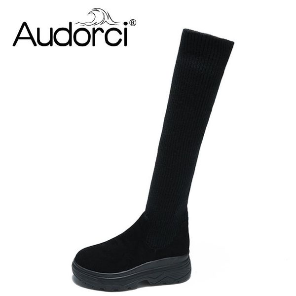 audorci 2020 winter women over knee martin boots woman outdoor keep warm boot female fashion casual shoes size 35-40 with fur, Black
audorci 2020 winter women over knee martin boots woman outdoor keep warm boot female fashion casual shoes size 35-40 with fur, Black