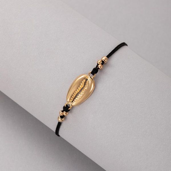 anklets bohemian shell for women charms black rope gold alloy metal adjustable summer jewelry wholesale 1pcs/set 20855, Red;blue
anklets bohemian shell for women charms black rope gold alloy metal adjustable summer jewelry wholesale 1pcs/set 20855, Red;blue