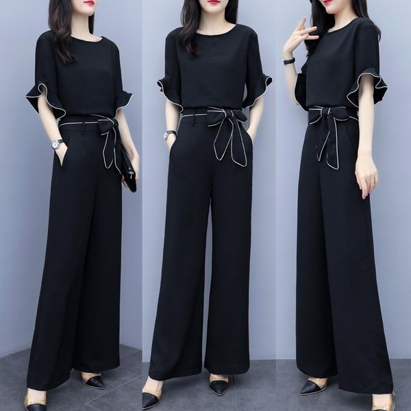 wide-leg suit pants suitwide leg pants suitwomen's summer 2020 new yujie temperament chiffon high waist slimming fashionable casual two, Gray
wide-leg suit pants suitwide leg pants suitwomen's summer 2020 new yujie temperament chiffon high waist slimming fashionable casual two, Gray