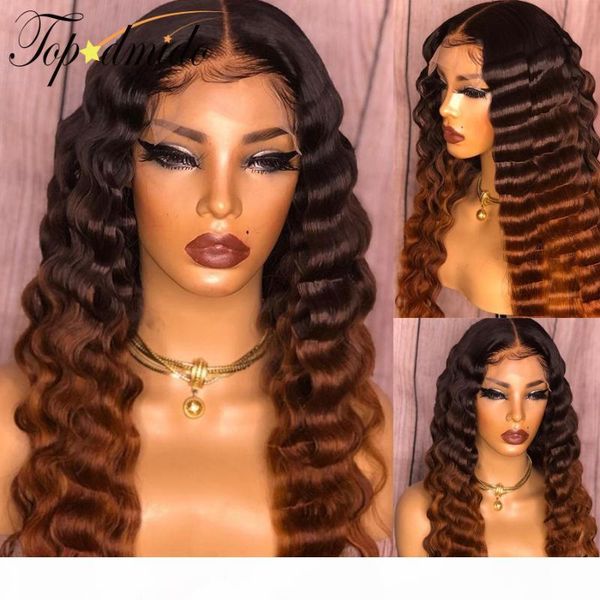 dmido deep wave 13x6 lace front human hair wigs with baby hair pre-plucked ombre brown color brazilian lace front wigs, Black;brown
dmido deep wave 13x6 lace front human hair wigs with baby hair pre-plucked ombre brown color brazilian lace front wigs, Black;brown