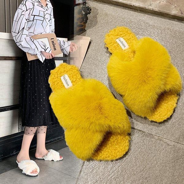 winter house women fur slippers fashion cross band warm plush ladies plush shoes cozy open toe indoor fuzzy slides for girls, Black
winter house women fur slippers fashion cross band warm plush ladies plush shoes cozy open toe indoor fuzzy slides for girls, Black