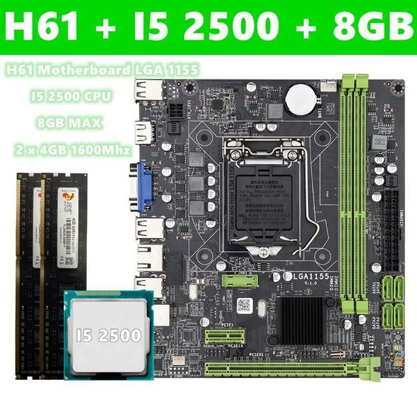 computer working assembly h61 motherboard lga 1155 with 2500 cpu 8gb max 1600mhz for work computer mianboard set1
computer working assembly h61 motherboard lga 1155 with 2500 cpu 8gb max 1600mhz for work computer mianboard set1