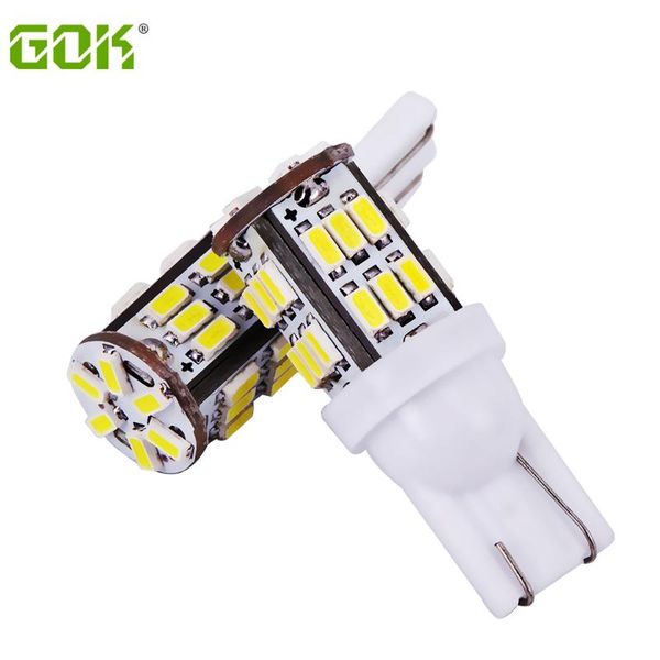 100pcs/lot t10 w5w 30smd led light 168 194 t10 30led 3014 smd led bulb lamp white color indicator light parking lamps white
100pcs/lot t10 w5w 30smd led light 168 194 t10 30led 3014 smd led bulb lamp white color indicator light parking lamps white