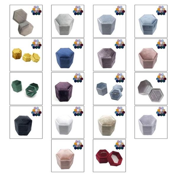 velvet single ring box hexagon valentine's day ring box with detachable lid q0ke, Pink;blue
velvet single ring box hexagon valentine's day ring box with detachable lid q0ke, Pink;blue