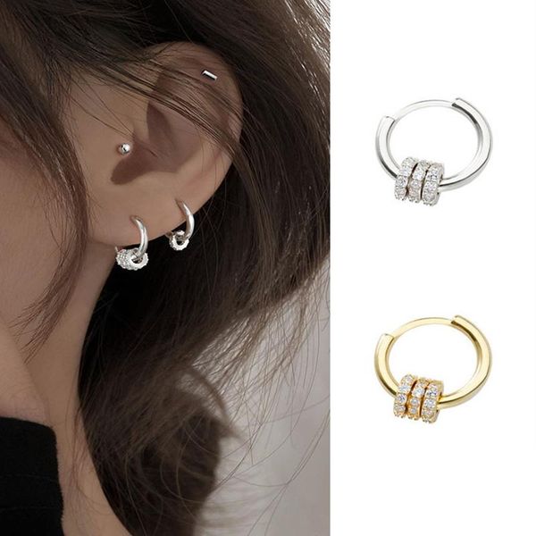 Small Circle Rhinestone Earrings for Women 925 Sterling Silver Multiple Ways to Wear Unique Design Fashion Light Luxury Jewelry, Golden;silver
Small Circle Rhinestone Earrings for Women 925 Sterling Silver Multiple Ways to Wear Unique Design Fashion Light Luxury Jewelry, Golden;silver