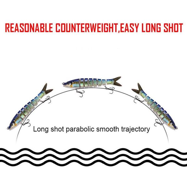 1pcs 13.5cm 19g sinking wobblers fishing lures jointed crankbait swimbait 8 segment hard artificial bait for fishing tac qylncv
1pcs 13.5cm 19g sinking wobblers fishing lures jointed crankbait swimbait 8 segment hard artificial bait for fishing tac qylncv