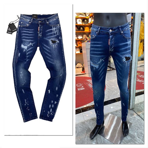 20ss mens jeans knee ripped distressed ripped biker skinny long straight zipper fly rock revival jeans joggers tracksuit for men, Blue
20ss mens jeans knee ripped distressed ripped biker skinny long straight zipper fly rock revival jeans joggers tracksuit for men, Blue