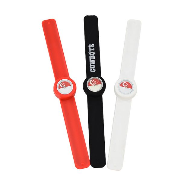 quartz snap ring leisure watch silicone students and children clap spring bracelet watch, Slivery;brown
quartz snap ring leisure watch silicone students and children clap spring bracelet watch, Slivery;brown