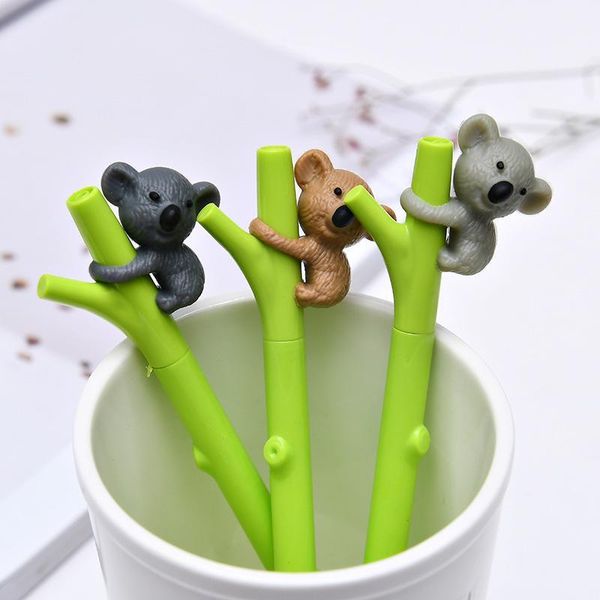 2 pcs/lot koala gel pen cartoon animal 0.5mm black ink signature pen school office supply promotional gift1
2 pcs/lot koala gel pen cartoon animal 0.5mm black ink signature pen school office supply promotional gift1
