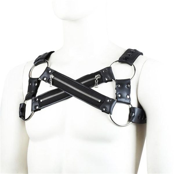 men chest pu clubwear bondage slave harness straps props club belts restraints toys costumes leather products for male nhqaa
men chest pu clubwear bondage slave harness straps props club belts restraints toys costumes leather products for male nhqaa