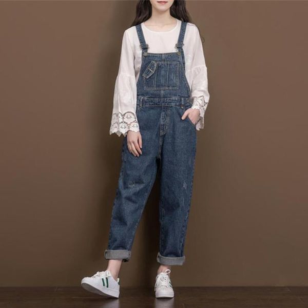 women vintage casual loose denim jumsuits ladies retro plus size denim overalls jeans rompers ladies wide leg pants, Black;white
women vintage casual loose denim jumsuits ladies retro plus size denim overalls jeans rompers ladies wide leg pants, Black;white