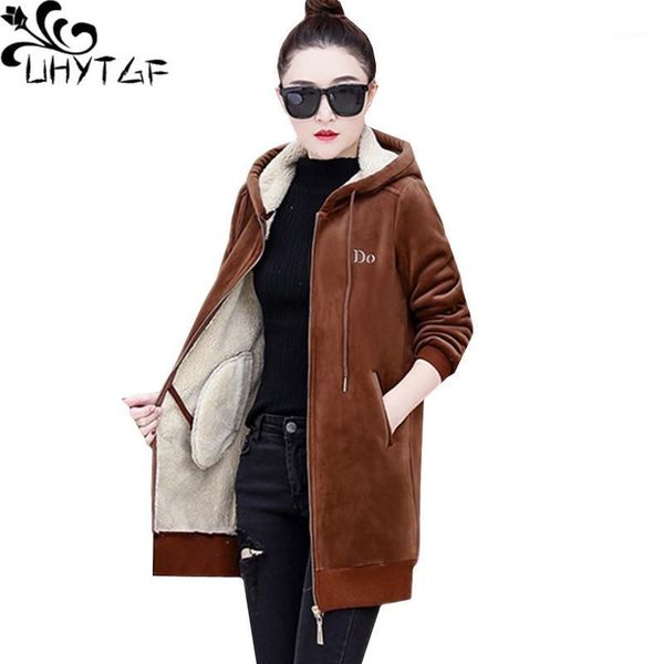 uhytgf quality lambswool winter coat womens plus velvet thick sweatshirt autumn jacket female hooded casual plus size coats 9431, Black
uhytgf quality lambswool winter coat womens plus velvet thick sweatshirt autumn jacket female hooded casual plus size coats 9431, Black