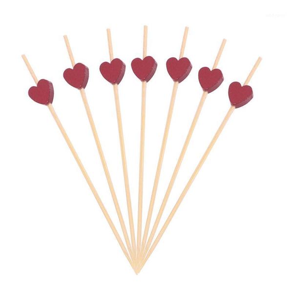 disposable dinnerware 100pcs 12cm cocktail picks creative handmade heart shape bead appetizer fruit toothpicks christmas wedding party suppl
disposable dinnerware 100pcs 12cm cocktail picks creative handmade heart shape bead appetizer fruit toothpicks christmas wedding party suppl
