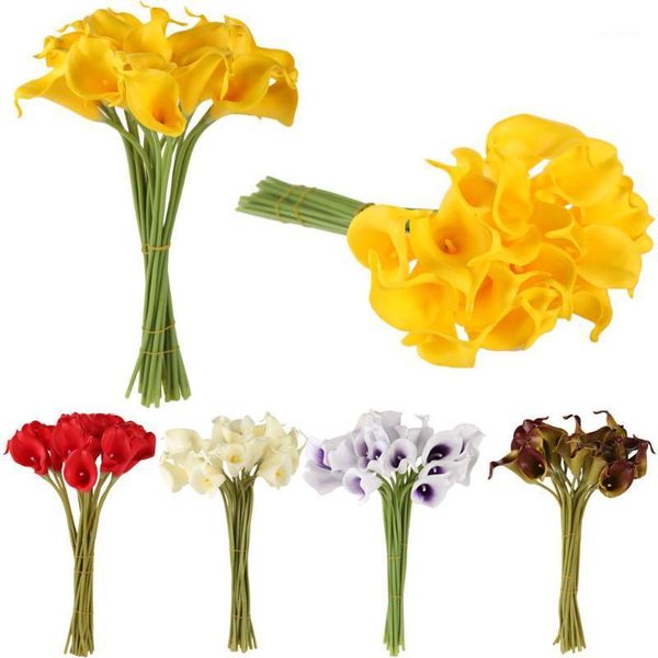 decorative flowers & wreaths 10pcs/lot artificial latex calla lily for home decoration wedding bridal bouquet valentine's day party sup
decorative flowers & wreaths 10pcs/lot artificial latex calla lily for home decoration wedding bridal bouquet valentine's day party sup