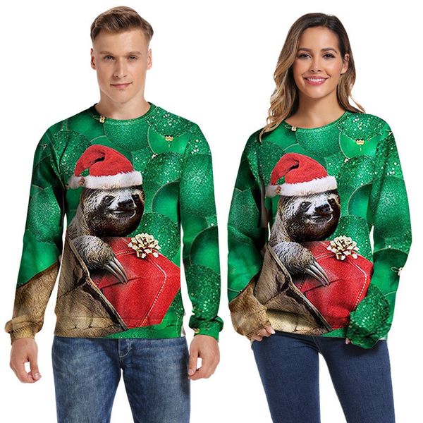 ugly christmas sweater for gift santa funny pullover womens mens 3d printed xmas sweaters jumpers christmas sweatshirt, White;black
ugly christmas sweater for gift santa funny pullover womens mens 3d printed xmas sweaters jumpers christmas sweatshirt, White;black
