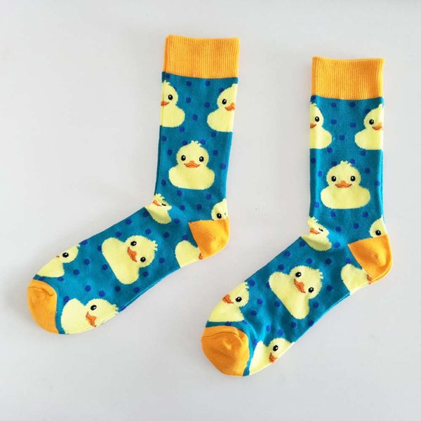 2021new cute cartoon duck couple sweet men's middle tube women's fashionable socks straight, Black
2021new cute cartoon duck couple sweet men's middle tube women's fashionable socks straight, Black