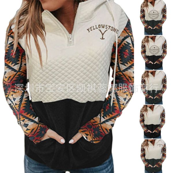 long winter 2020 zipper autumn / sleeve hooded printed women's outerwear, Black
long winter 2020 zipper autumn / sleeve hooded printed women's outerwear, Black