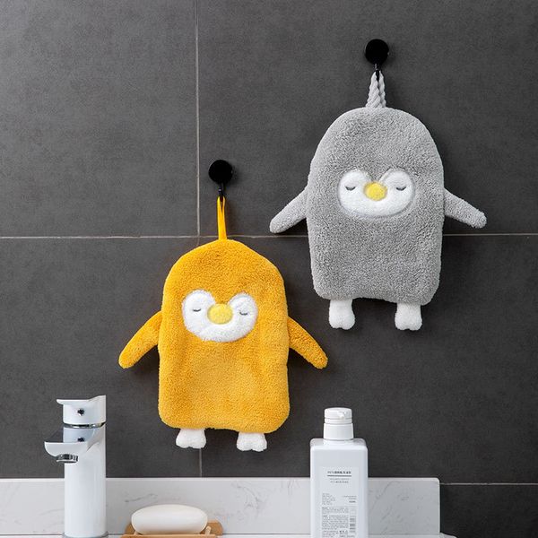 scouring pad kitchen household penguin hanging hand towel cute cartoon children's hand towel strong water-absorbing towel for washing d
scouring pad kitchen household penguin hanging hand towel cute cartoon children's hand towel strong water-absorbing towel for washing d
