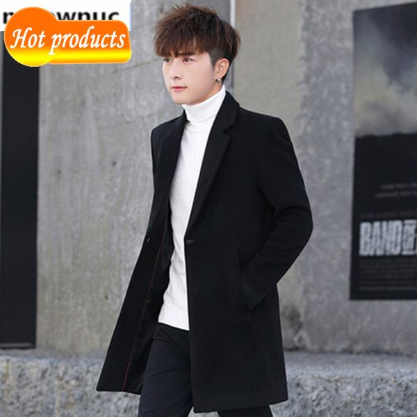 2021 autumn winter new man's single coat quality wool and mixtures jacket ysbo, Black
2021 autumn winter new man's single coat quality wool and mixtures jacket ysbo, Black