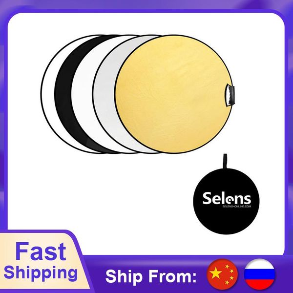 selens 60cm 5 in 1 reflector pgraphy collapsible light reflector p for studio p studio accessories
selens 60cm 5 in 1 reflector pgraphy collapsible light reflector p for studio p studio accessories