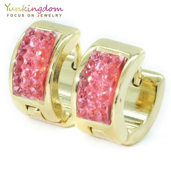 yunkingdom charms earring titanium dozens red crystal jewelry stainless steel hoop earrings for women ladies ue0193, Golden;silver
yunkingdom charms earring titanium dozens red crystal jewelry stainless steel hoop earrings for women ladies ue0193, Golden;silver