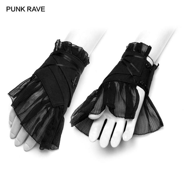punk rave women' gothic abstinence crossover strap fingerless gloves gorgeous novelty elegant prom party gloves, Blue;gray
punk rave women' gothic abstinence crossover strap fingerless gloves gorgeous novelty elegant prom party gloves, Blue;gray