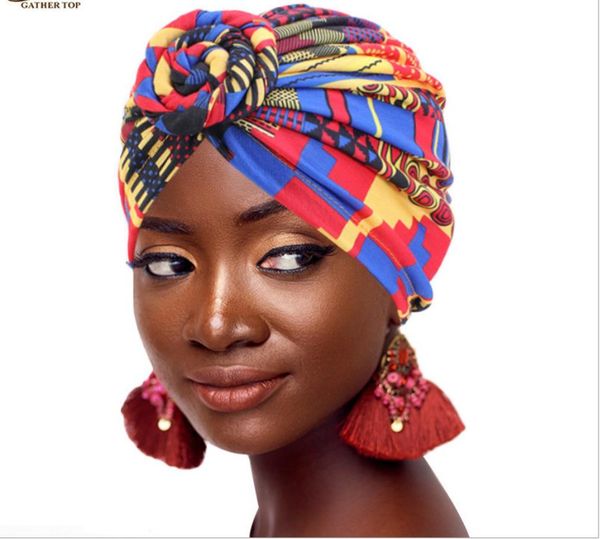 women african turban flower knot pre-tied bonnet beanie cap headwrap fashion cotton floral printed bonnets sleep caps, Blue;gray 
women african turban flower knot pre-tied bonnet beanie cap headwrap fashion cotton floral printed bonnets sleep caps, Blue;gray