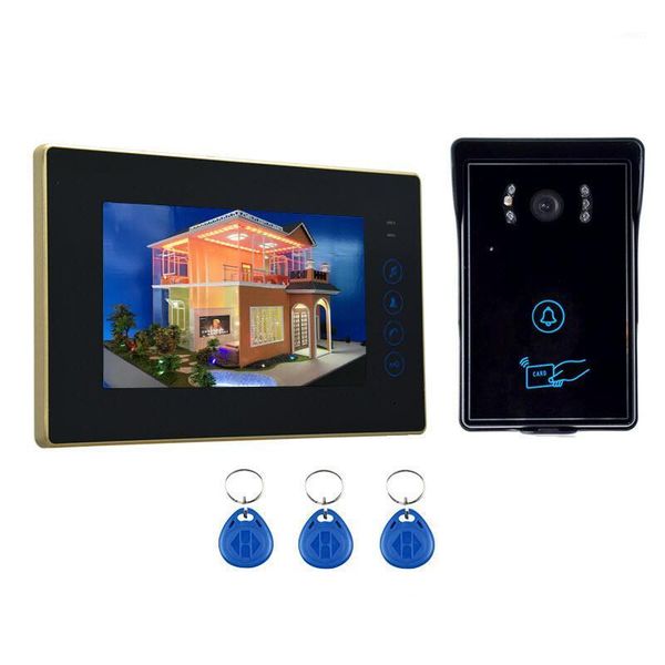 doorbells 7-inch smart video intercom doorbell home swipe card wired building access control system set1
doorbells 7-inch smart video intercom doorbell home swipe card wired building access control system set1