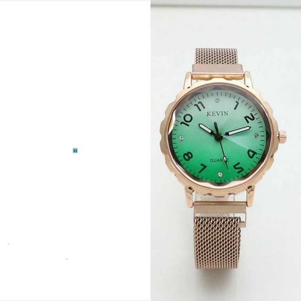 change dial women's watch magnet gradual mesh belt watch fashion trend mesh ribbon quartz watch, Slivery;brown
change dial women's watch magnet gradual mesh belt watch fashion trend mesh ribbon quartz watch, Slivery;brown